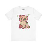 Super Cute Cat Tee, Cozy TShirt, Gift for Pet Owners, Trending Cute Animal Top, Cute Cat Tshirt