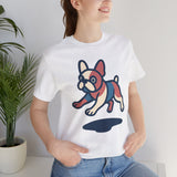 French Bulldog Tee, Cozy Dog TShirt, Gift for Pet Owners, Trending Cute Animal Top, Cute Dog Tshirt