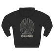 Dobermann Signature Fleece Hoodie with Back Print - Pet Parent Gift, Cozy Dog Hoodies, Animal Lover Wardrobe, Comfortable Hooded Sweatshirt Musthaves