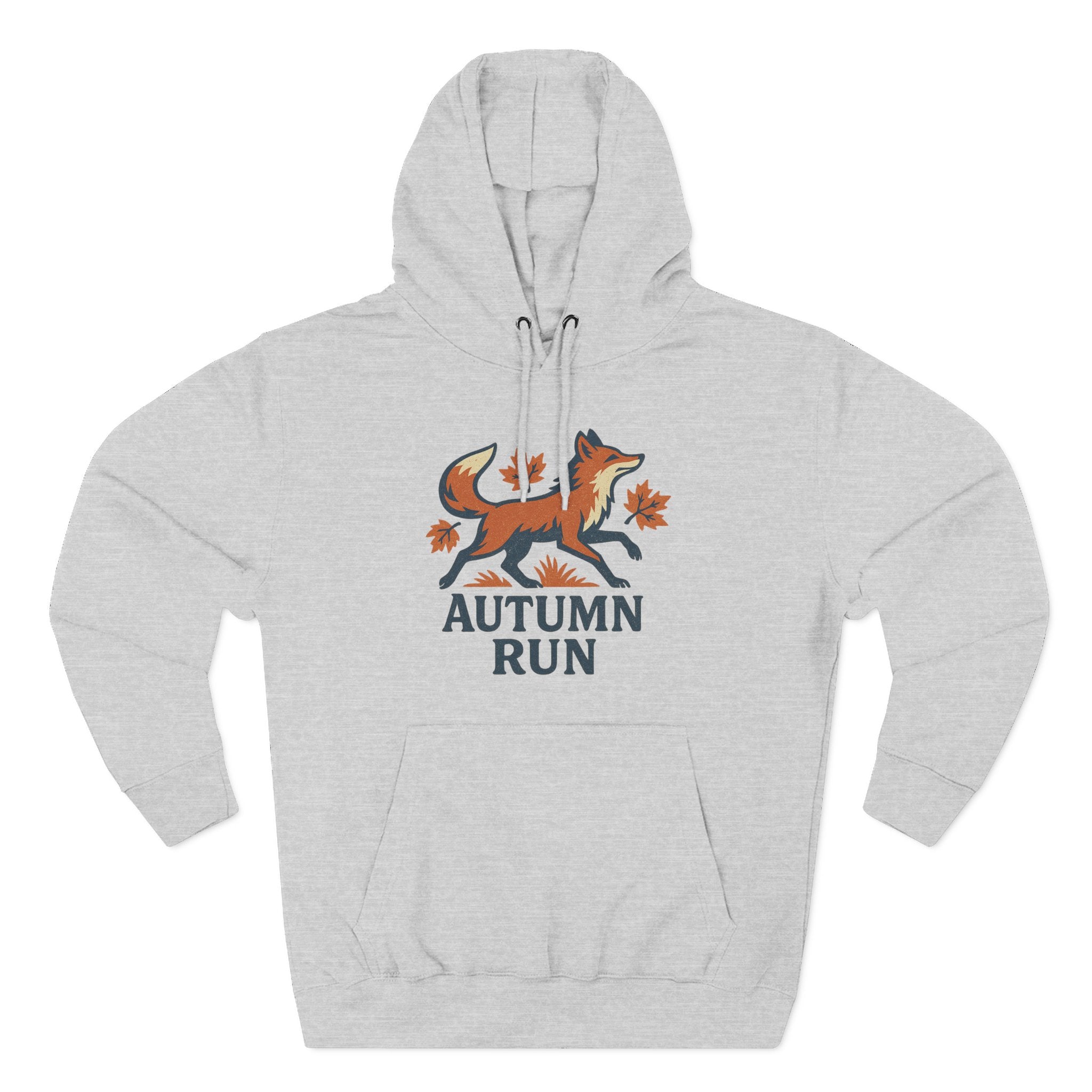 Autumn Fox Fleece Hoodie - Cozy Fall Apparel for Outdoor Adventures, Nature Lover Gift, Warm Fall Layer, Perfect for Seasonal Celebrations