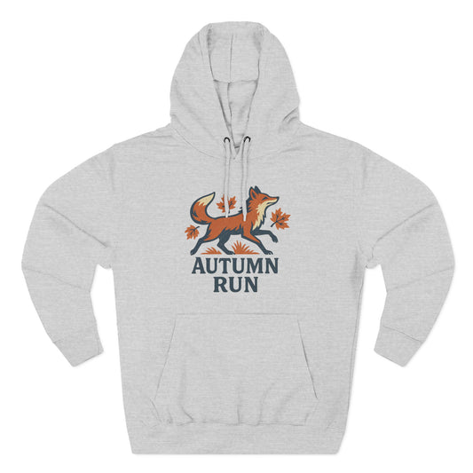 Autumn Fox Fleece Hoodie - Cozy Fall Apparel for Outdoor Adventures, Nature Lover Gift, Warm Fall Layer, Perfect for Seasonal Celebrations