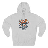 Autumn Fox Fleece Hoodie - Cozy Fall Apparel for Outdoor Adventures, Nature Lover Gift, Warm Fall Layer, Perfect for Seasonal Celebrations