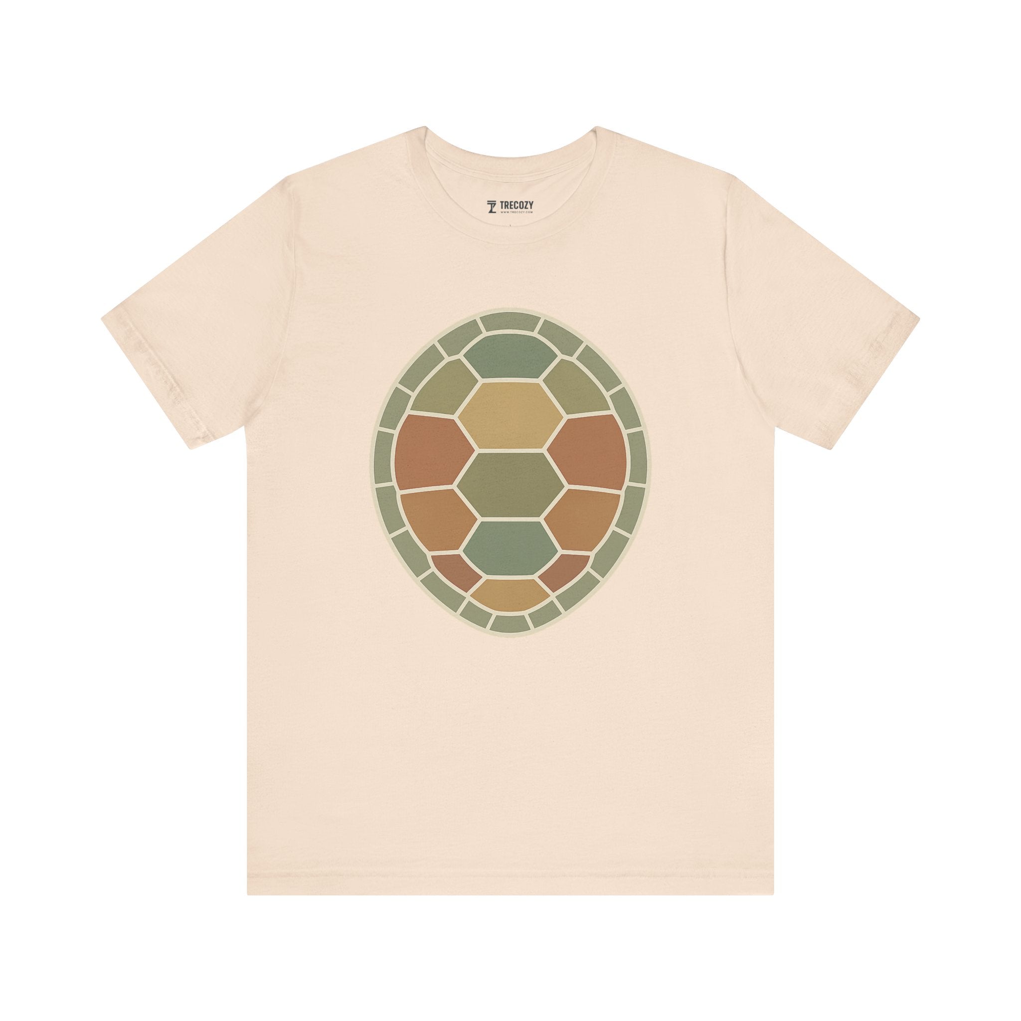 Geometric Turtle Shell Tee, Cozy Shirt, Gift for Pet Owners, Trending Cute Animal Top, Cute Reptile  Tshirt