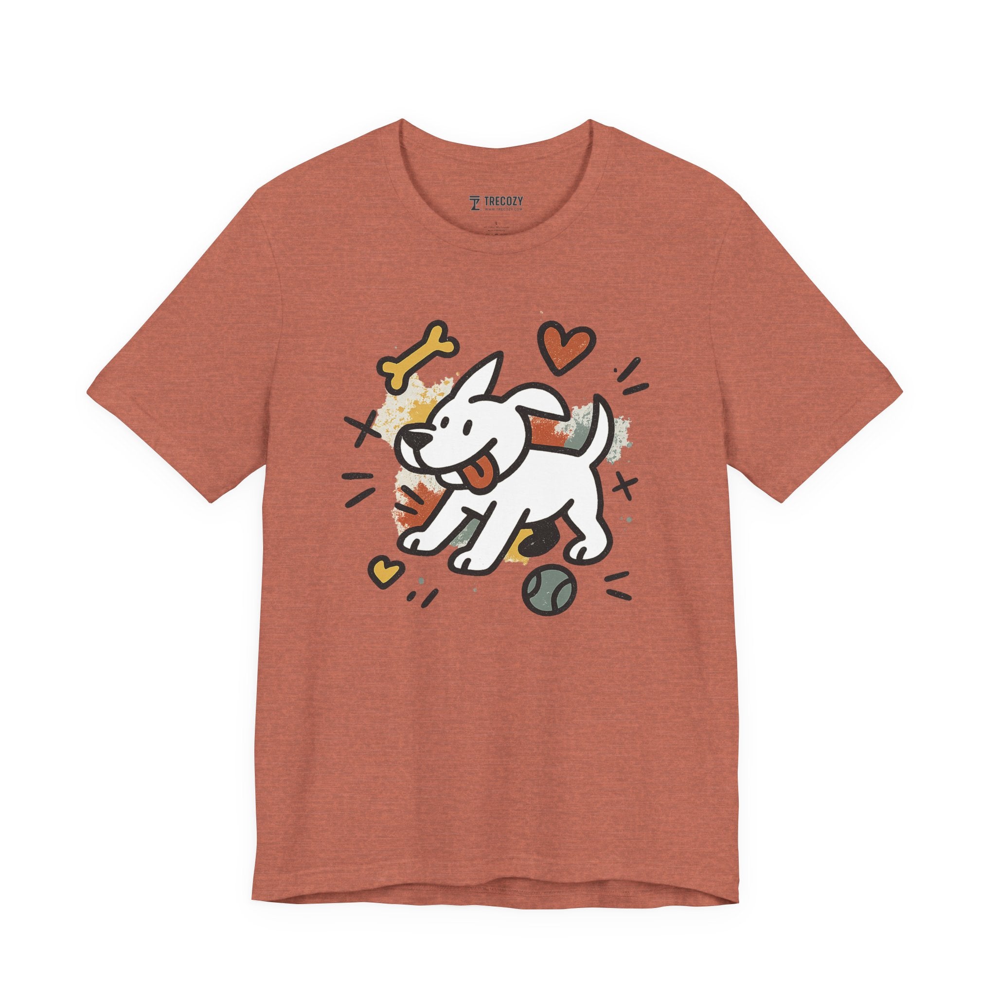 Dog Tee - Playful Unisex Jersey Short Sleeve Tee, dog lover tshirt
