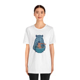 Cute Capybara Ramen Shirt, Funny Animal Lover Tee, Cozy Gift for Foodie Fans, Trending Noodle Slurping Capybara Top, Kawaii Ramen Graphic Tee