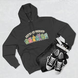 Let's get pickled Adorable Fleece Hoodie, Cozy Sweatshirt, Relaxed Apparel, Gift for Friends, Casual Wear, Summer Vibes, Chill Hoodie