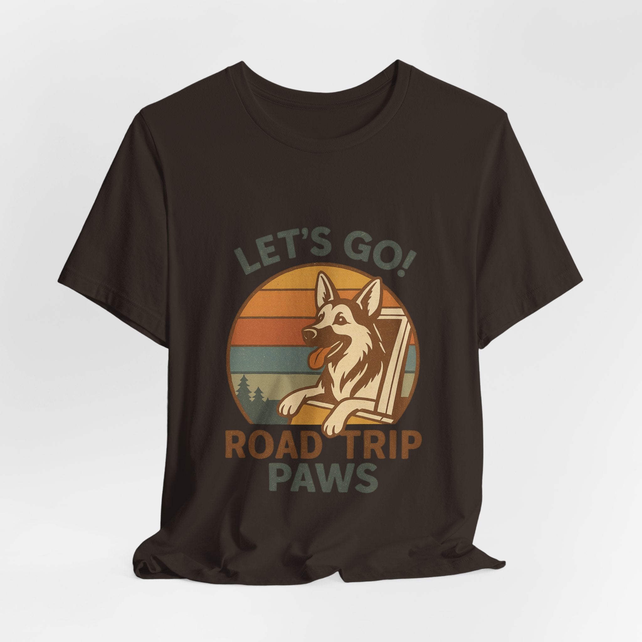 Adventure Dog Road Trip Tee, Unisex Graphic Shirt, Pawsome Travel Shirt, Pet Lover Gift, Outdoor Adventure Apparel