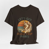 Adventure Dog Road Trip Tee, Unisex Graphic Shirt, Pawsome Travel Shirt, Pet Lover Gift, Outdoor Adventure Apparel