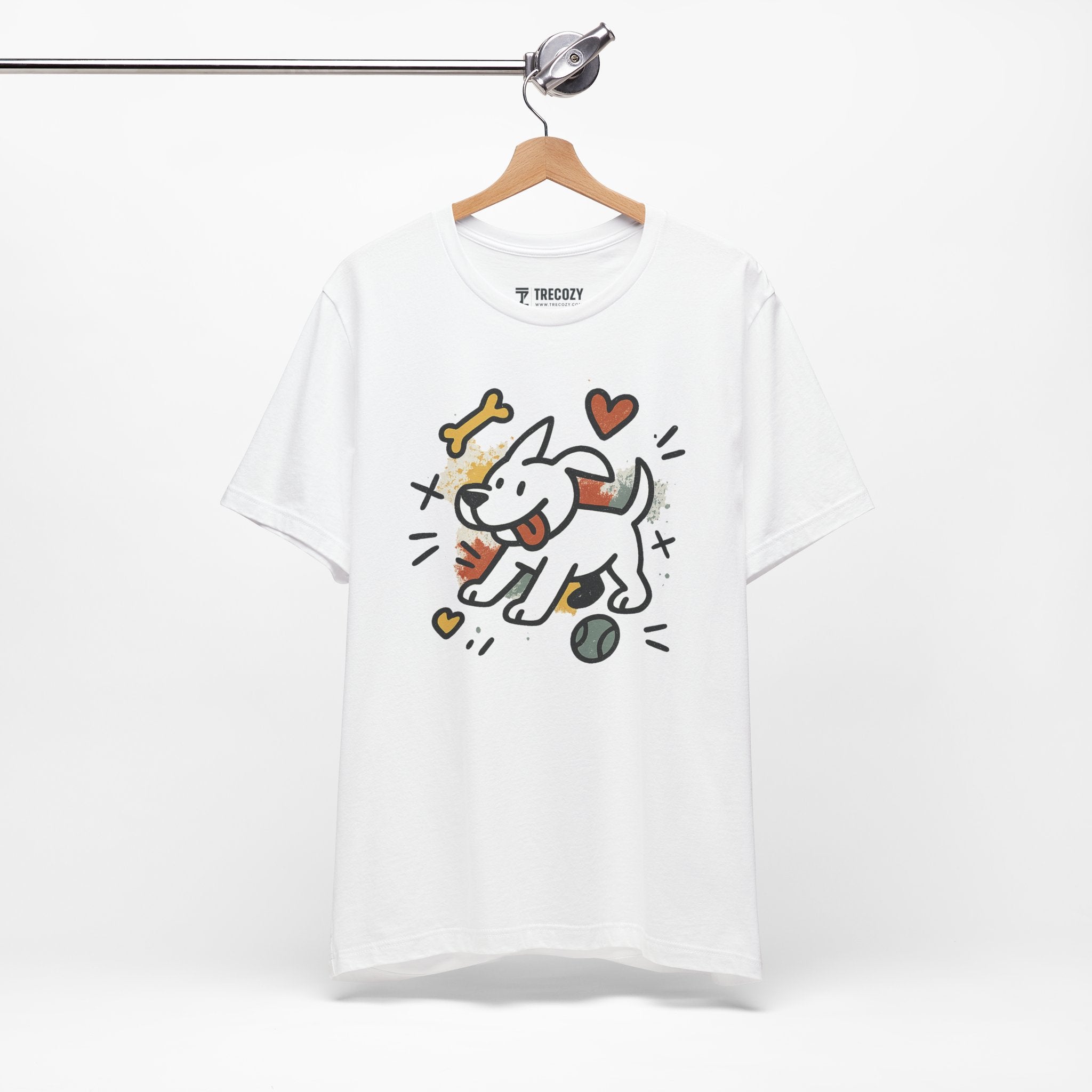 Dog Tee - Playful Unisex Jersey Short Sleeve Tee, dog lover tshirt