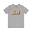 Adorables & Sports Goofs – Cute Animal Sports Cartoon T-Shirt, Fun Playful Graphic Tee