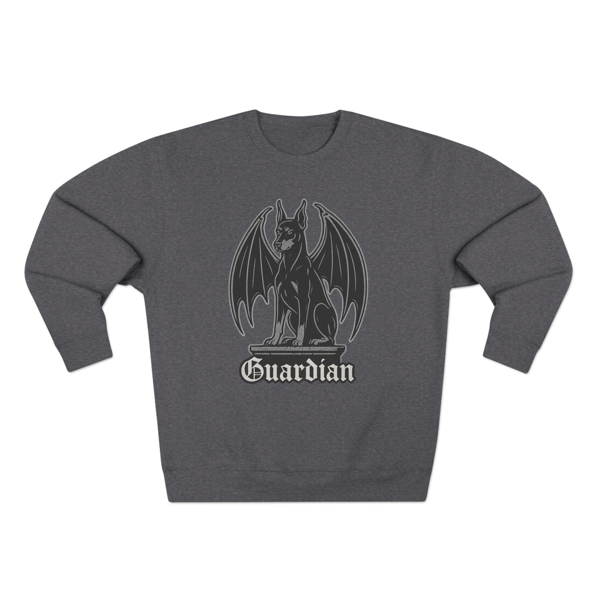 Dobermann Guardian Sweatshirt - Unisex Cozy Crewneck, Fall Fashion, Halloween Gift, Nature Lover Apparel, Casual Style