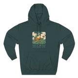 Chill Vibes Fleece Hoodie | Cozy Hoodie for Relaxation, Perfect for Gifts, Lounging, Nature Lovers, Casual Wear