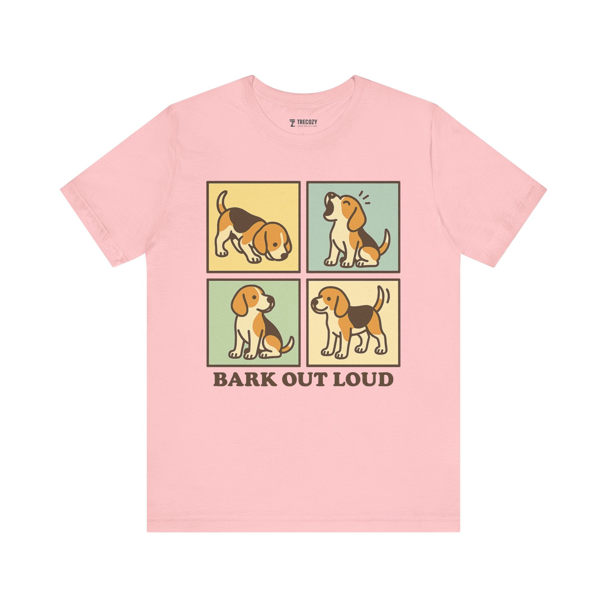 Beagle Bark Out Loud Dog Tee, Cozy TShirt, Gift for Pet Owners, Trending Cute Animal Top, Cute Dog Tshirt