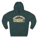 Birds with Bad Moods Adorable Fleece Hoodie, Cozy Sweatshirt, Relaxed Apparel, Gift for Friends, Casual Wear, Chill Hoodie
