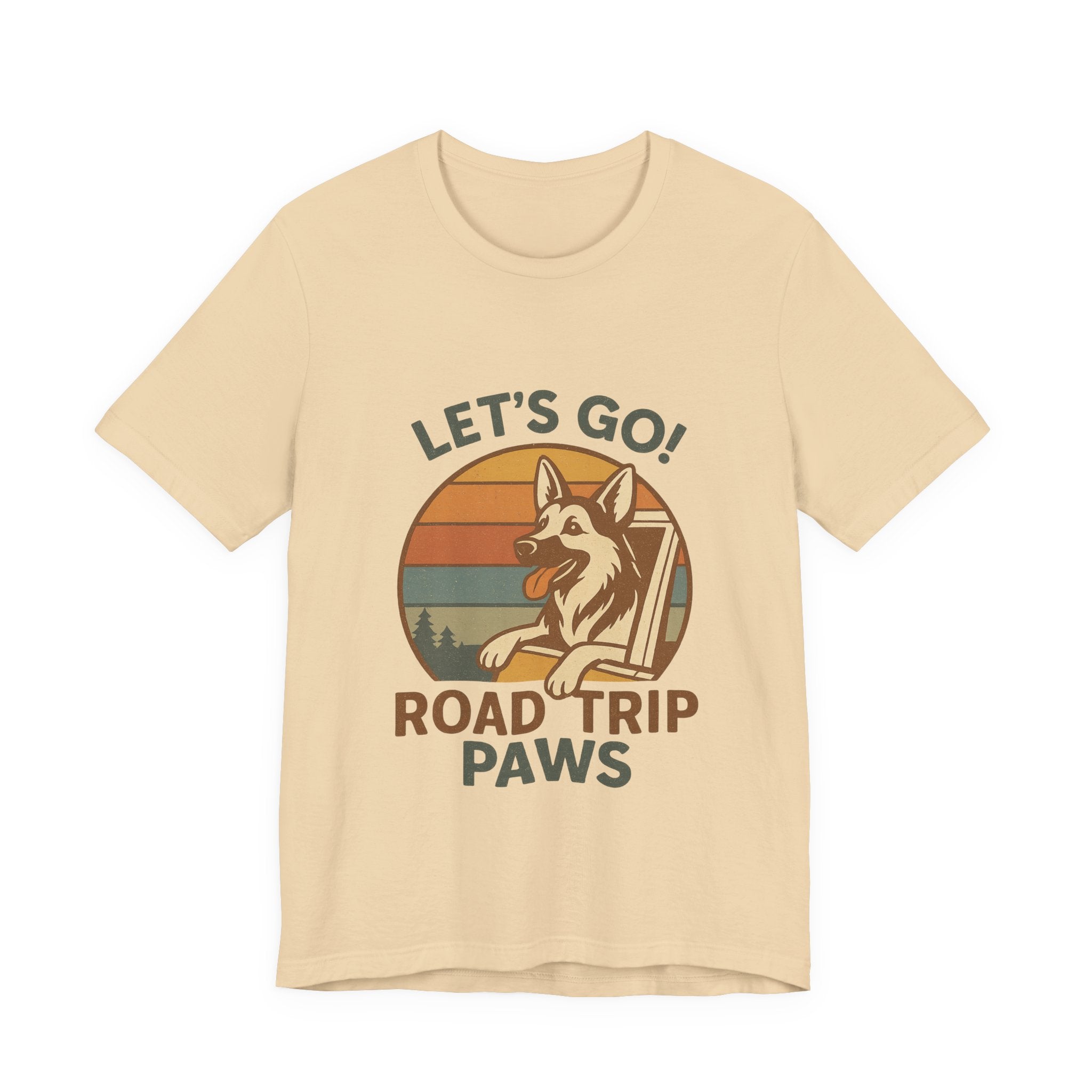 Adventure Dog Road Trip Tee, Unisex Graphic Shirt, Pawsome Travel Shirt, Pet Lover Gift, Outdoor Adventure Apparel