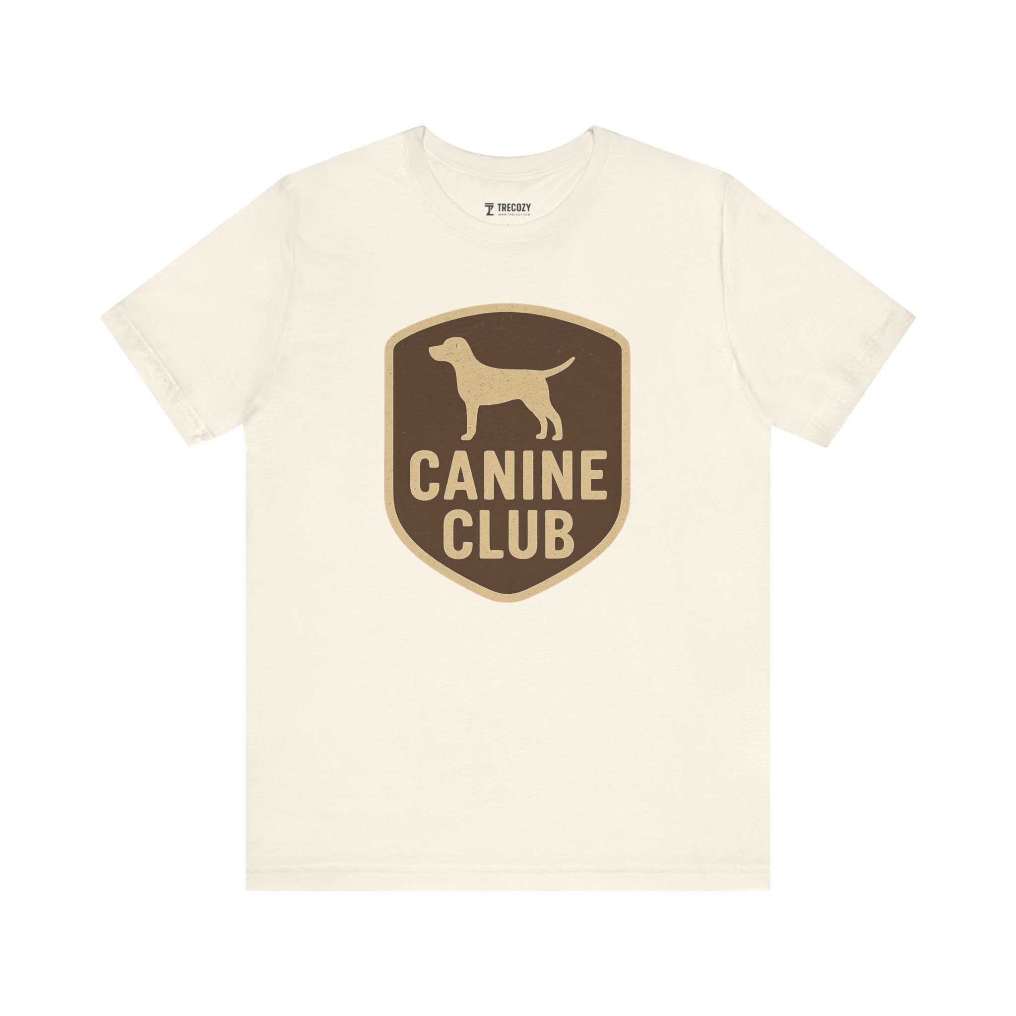 Canine Club Unisex Tee, Dog Lover Shirt, Birthday Gift, Pet Parent Apparel, Casual Wear, Animal Rescue Fundraiser