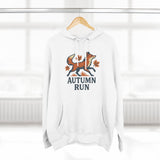 Autumn Fox Fleece Hoodie - Cozy Fall Apparel for Outdoor Adventures, Nature Lover Gift, Warm Fall Layer, Perfect for Seasonal Celebrations