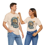 Astronaut Dog Unisex Tee | Cute Pet Lover Shirt, Dog Lover Gift, Space Themed Tee, Fun Casual Wear, Everyday Style