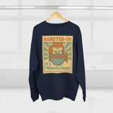 Cute Vintage Hamster Cereal Sweatshirt, Whimsical Crewneck, Unisex Gift, Cute Fall Fashion, Fun Graphic Pullover, Perfect for Animal Lovers