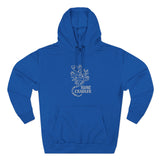 Night Crawler Fleece Hoodie - Unleash Happiness, Pet Parent Gift, Cozy Sweatshirt, Reptile Lover Wardrobe, Comfortable Hooded Sweatshirt