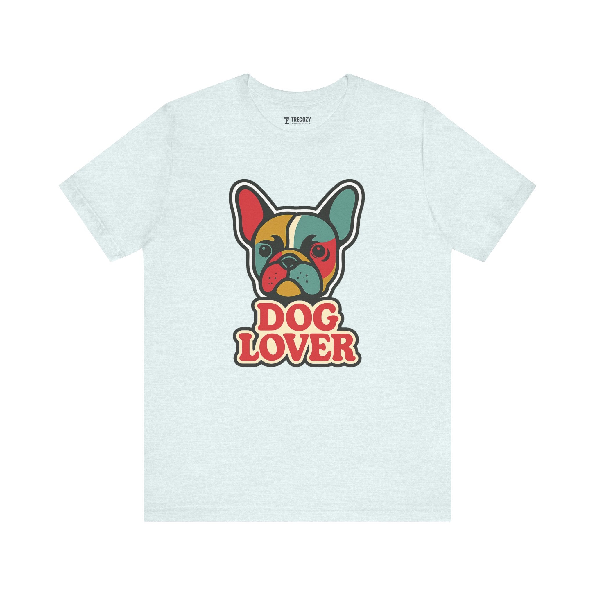 Colorpop French BulldogTee, Cozy TShirt, Gift for Pet Owners, Trending Cute Animal Top, Cute Dog Tshirt