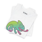 Chameleon Tee, Cozy Shirt, Gift for Pet Owners, Trending Cute Animal Top, Cute Reptile  Tshirt