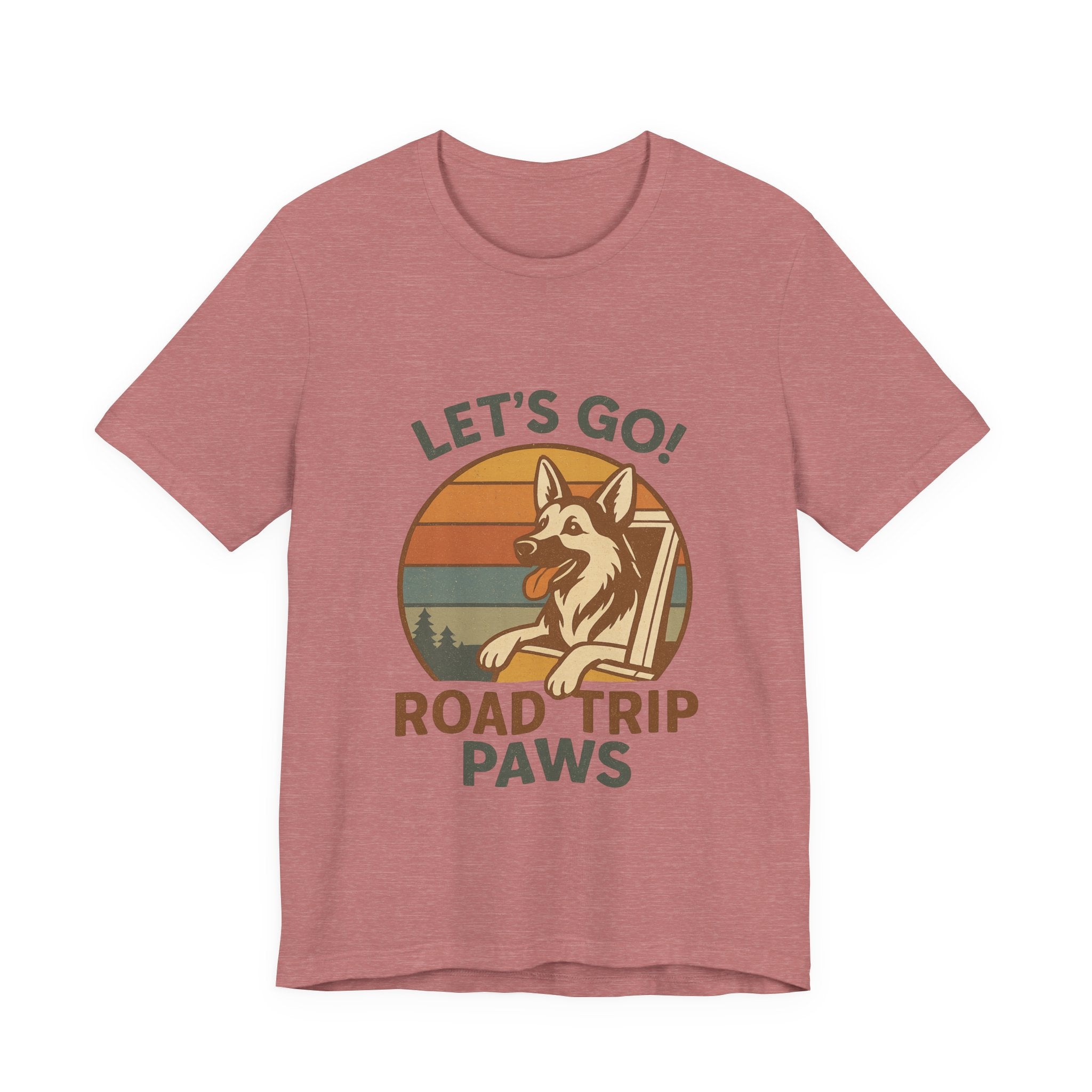 Adventure Dog Road Trip Tee, Unisex Graphic Shirt, Pawsome Travel Shirt, Pet Lover Gift, Outdoor Adventure Apparel