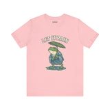 Ukyo-e Double Frog Tee - Let It Rain Happy, Ukyo-e Cozy TShirt, Gift, Trending Cute Animal Top, Cute Frog Tshirt