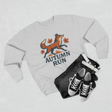 Autumn Run Fox Unisex Crewneck Sweatshirt | Cozy Fall Fashion, Gift for Nature Lovers, Perfect for Outdoors & Running, Seasonal Apparel