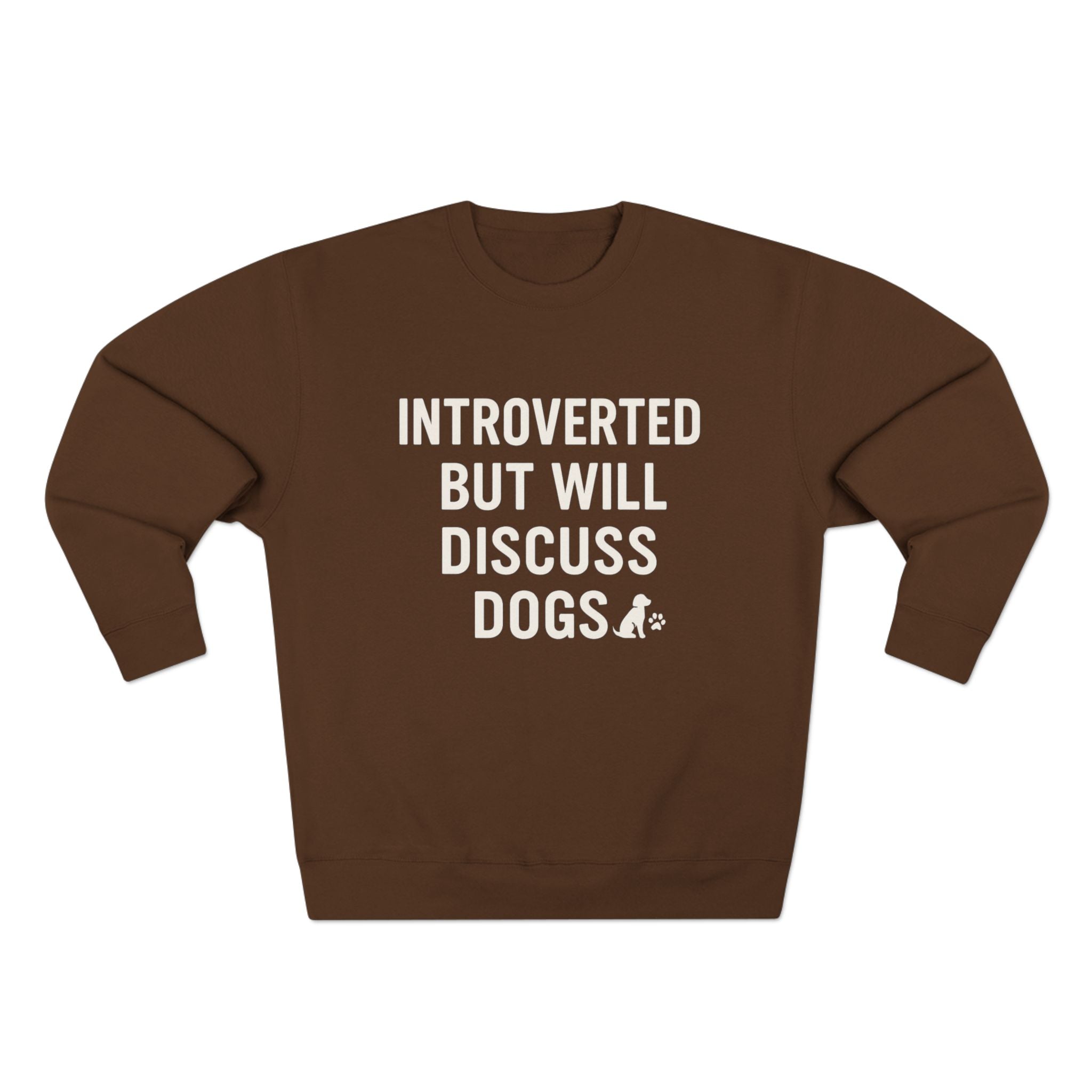 Introverted But Will Discuss Dogs Sweatshirt, Cozy Unisex Crewneck, Perfect Gift for Dog Lovers, Cute Pet Owner Apparel, Ideal for Dog [...]