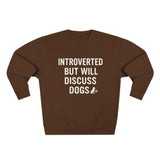 Introverted But Will Discuss Dogs Sweatshirt, Cozy Unisex Crewneck, Perfect Gift for Dog Lovers, Cute Pet Owner Apparel, Ideal for Dog [...]