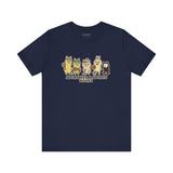 Adorables & Sports Goofs – Cute Animal Sports Cartoon T-Shirt, Fun Playful Graphic Tee