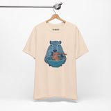 Cute Capybara Ramen Shirt, Funny Animal Lover Tee, Cozy Gift for Foodie Fans, Trending Noodle Slurping Capybara Top, Kawaii Ramen Graphic Tee